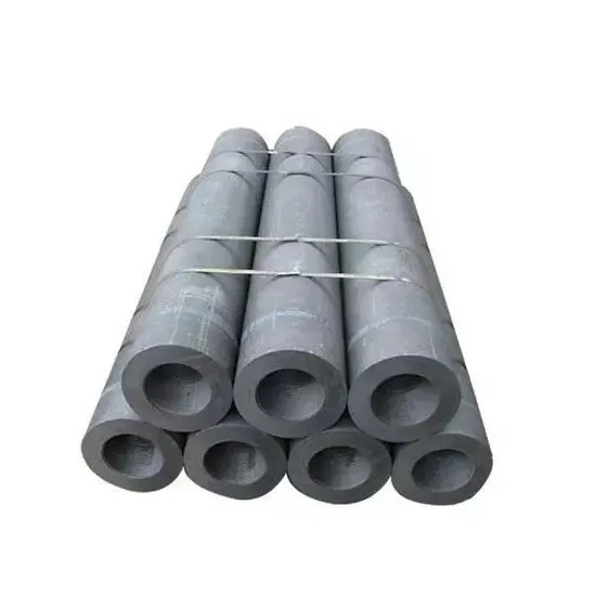 Électrode de graphite UHP600 avec mamelon Électrode de graphite UHP pour four à arc Eaf